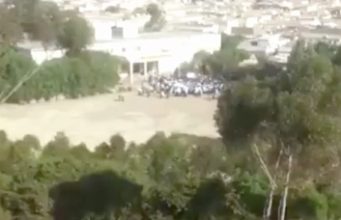 Eritrean students protest against the government in Asmara 20171031
